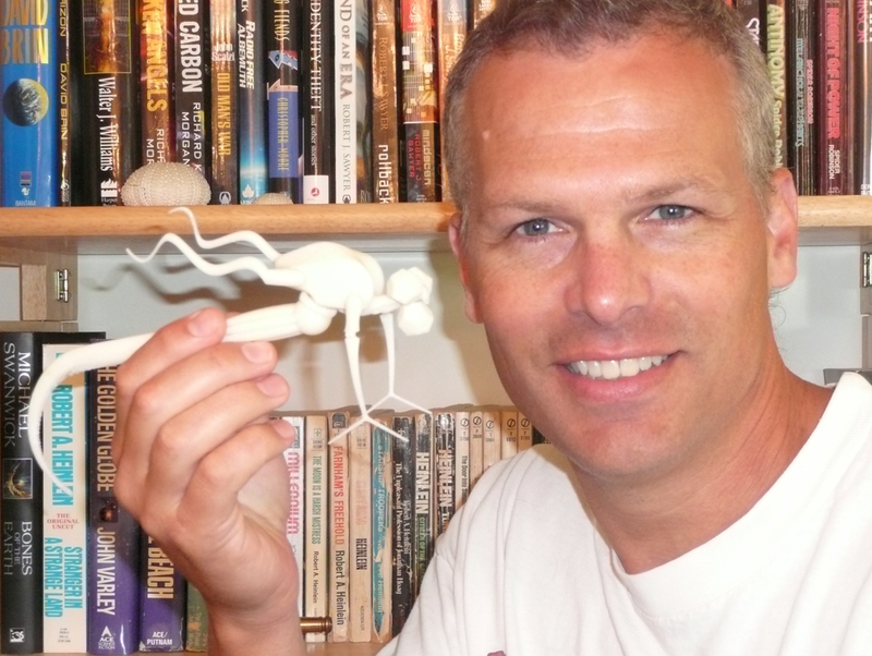 Illustration for article titled Father-daughter team use a 3D printer to create awesome nanobot art
